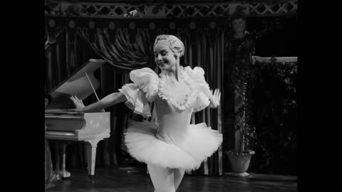 Audrey Hepburn 1952 Secret People scene 3 remastered 4k