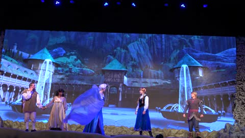 Frozen Sing Along Extravaganza at Disney Hollywood Studios in 4K low light POV