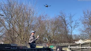 Drone Delivers Cold One during Lockdown