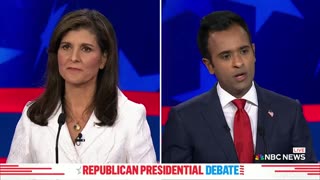 Vivek slaughtered Nikki Haley and Ron DeSantis