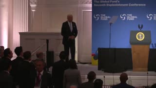 Biden Appears to Not Know Where To Go After Speech, Stands Awkwardly on the Stage