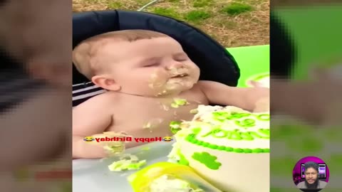 3 minutes of funny babies scared of every thing fu...