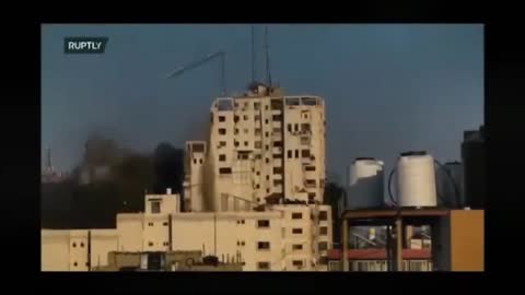 srael vs Palestine War Bombing Scenes#israelvspalestine #tensionescalates #bombing #rockets