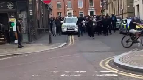 MUSLIM MARCH IN BLACKBURN, ENGLAND (August, 2024)