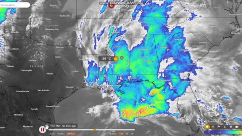 Man-Made Electrical Storm with it's Sights set on Florida Tonight!