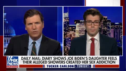 Tucker Sounds Alarm On Joe Biden’s ‘Sick & Horrifying’ Behavior For Showering With His Daughter