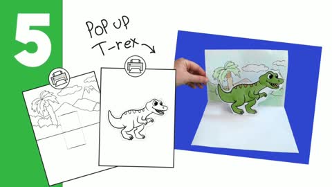 How to Make Easy Dinosaur Crafts at home