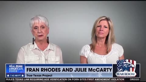 Fran Rose and Julie McCarthy True Texas Project
