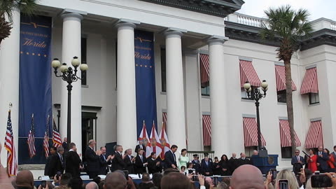 Florida Governor Ron DeSantis Arrives at Inauguration