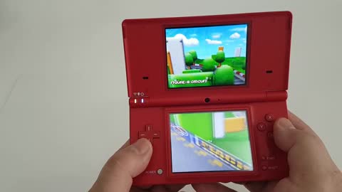Nintendo DSi in 2020 playing Mario Kart - Nintendo DSi Red Handheld Console System TWL-001