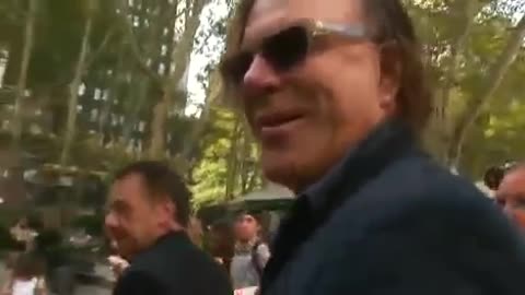 Mickey Rourke Has GOT a THING or TWO to SAY TO ME !