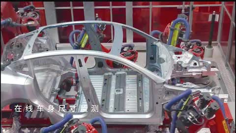 Tesla gigafactory3 video about the Model Y quality control process \Tesla shanghai\4K