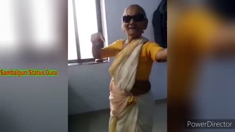 Indian grand mother and daughter masti dance
