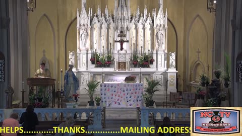 NCTV45 CATHOLIC MASS HOLY SPIRIT PARISH (ST MARY'S) 12:00 PM FRIDAY MAY 10 2024