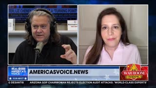 Elise Stefanik joins Stephen Bannon to discuss her run for Republican Party Chair