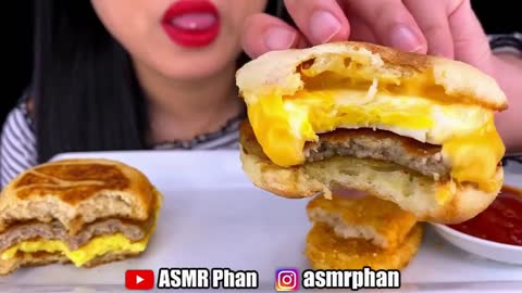 COMPILATION ASMR, MCDONALD'S