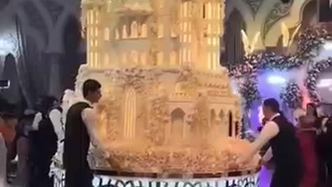 The biggest wedding cake 2024
