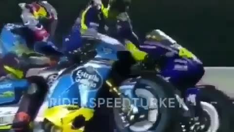 Dangerous overtaking of z-1000 motorcycle