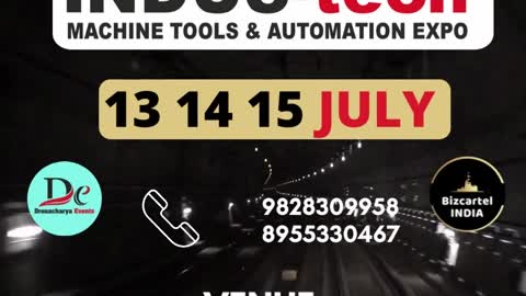 INDUS-tech Expo Machine tolls and Automation Expo