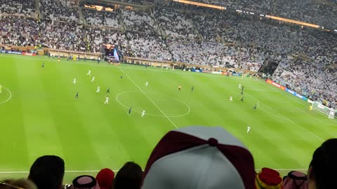 FIFA world cup in Qatar at lusail stadium Argentina v France