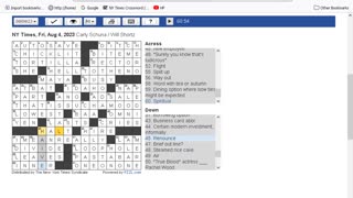 NY Times Crossword 30 Jun 23, Friday