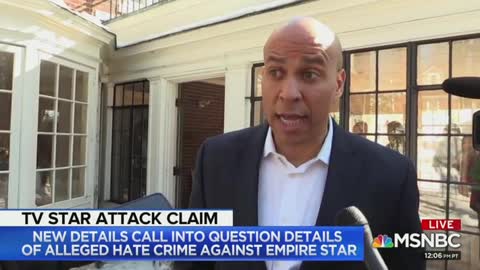 Cory Booker does about-face on Smollett case