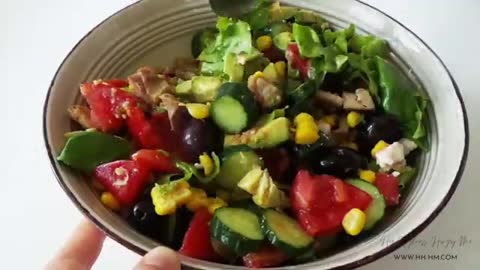 3 Easy Healthy Salad Recipes | Quick Healthy Dinner Or Lunch