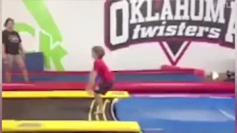 Funny Trampoline Fails and Falls