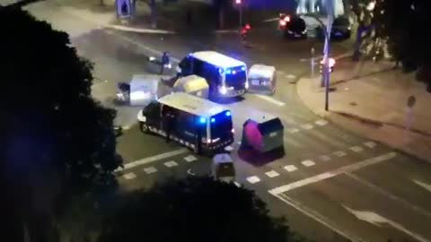 Vídeo del CDR atropellado en Tarragona con "traumatismo craneoencefálico"