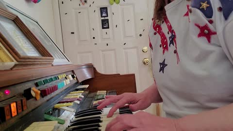 Grandma Cindy Playing the Organ