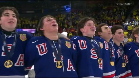 Team USA Hockey Delivers Patriotic Rendition Of The Star-Spangled Banner Before Game