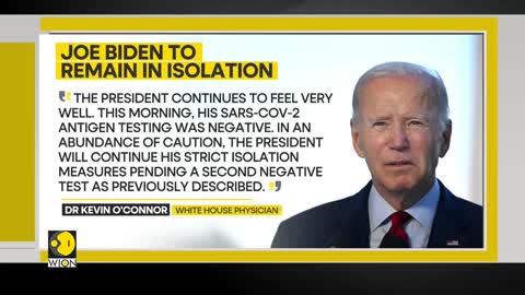 Joe Biden tests negative for COVID; Biden suffered a 'rebound' last Saturday