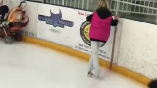 1st Ice Skating Ever!