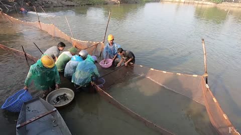 Fishermen on duty