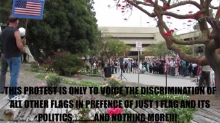 BRUCE BOYER PROTESTS ILLEGAL PRIDE FLAG RAISING IN FRONT OF VC CITY HALL (6/6/24)