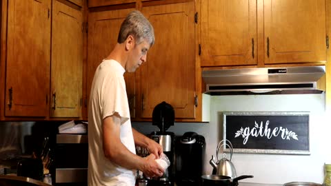 Making Morning Coffee in the USA