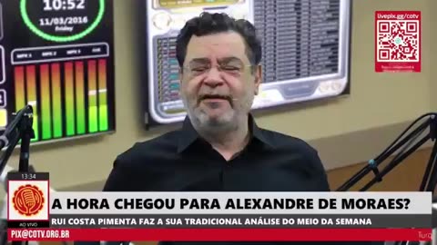 A hora chegou para Alexandre nazista de Moraes.