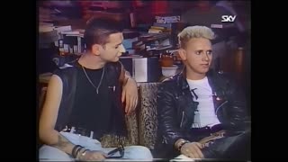 Depeche Mode Interview & Clips New Music Show 1986 AI Digital Remastered 4K