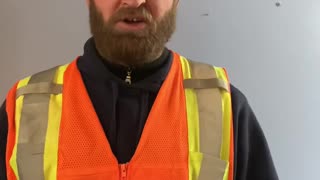 County Plow Guy Sings Humorous Announcement