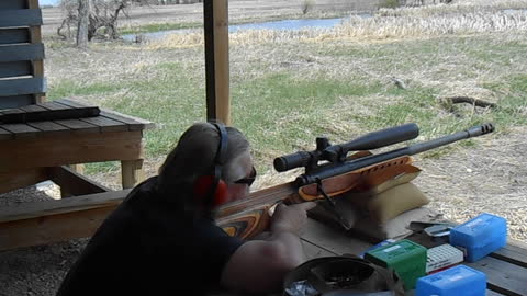 50 BMG rifle try out