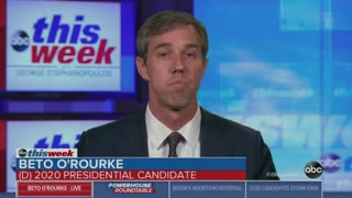 Beto says he would prosecute Trump if he were president