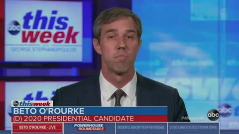Beto says he would prosecute Trump if he were president
