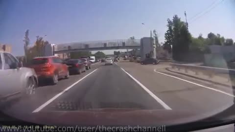 The Cars accident on video