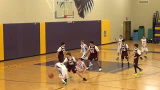 8th Grade Basketball 2014 - Tournament - Game 1 - Around the Horn