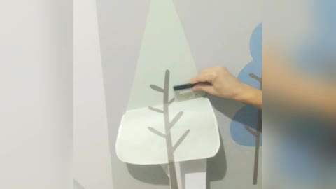 Wall sticker application for children's room