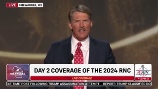 WATCH: Candidate for U.S. Sen. Eric Hovde Speaks at 2024 RNC in Milwaukee, WI - 7/16/2024