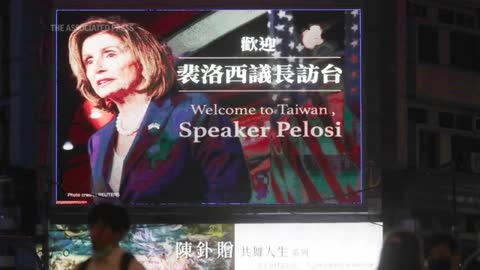 AP Explains: Pelosi arrives in Taiwan