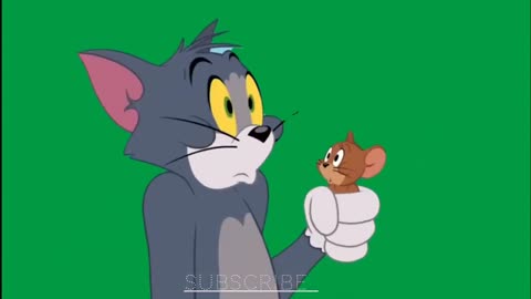 Tom and jerry green screen for youtube video