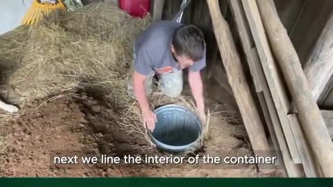Trash Can Root Cellar: A Sustainable Food Storage Solution