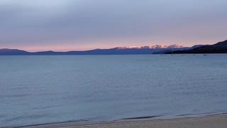 Lake Tahoe sunrise Nov. 11, 2020